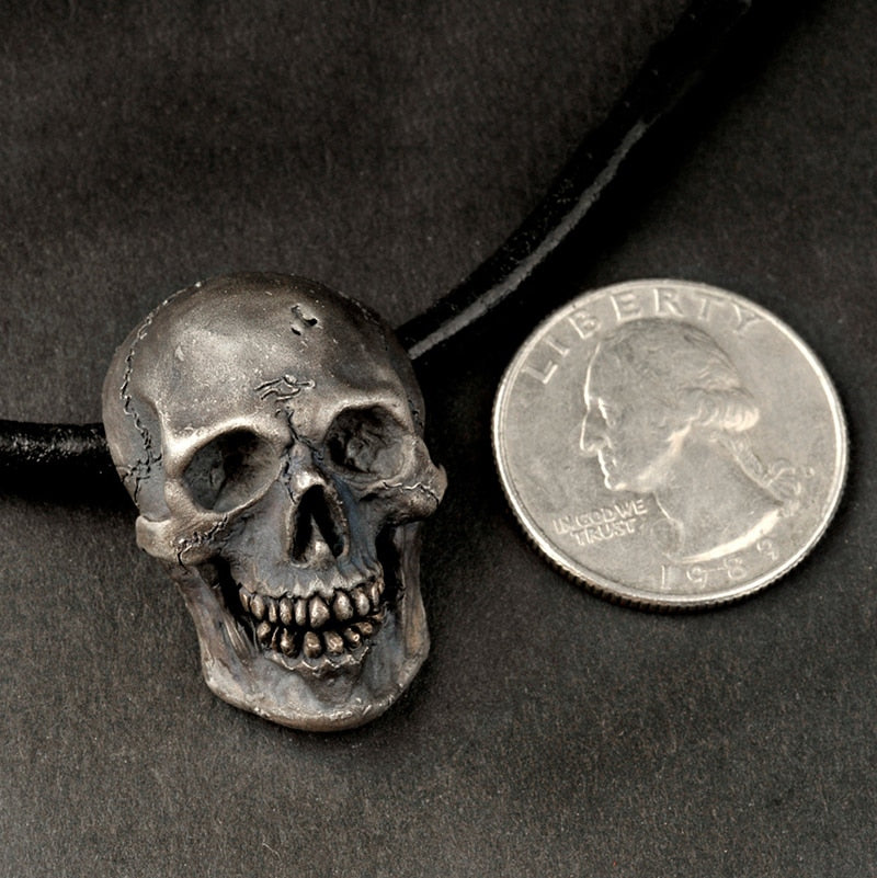 Cowboy Hat Skull Necklace
