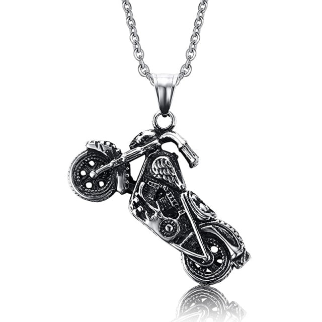 Cowboy Hat Skull Necklace