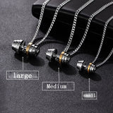 Barbell Necklace | Gym Fitness Dumbbell Necklace Barbell Necklace | Gym Fitness Dumbbell Necklace