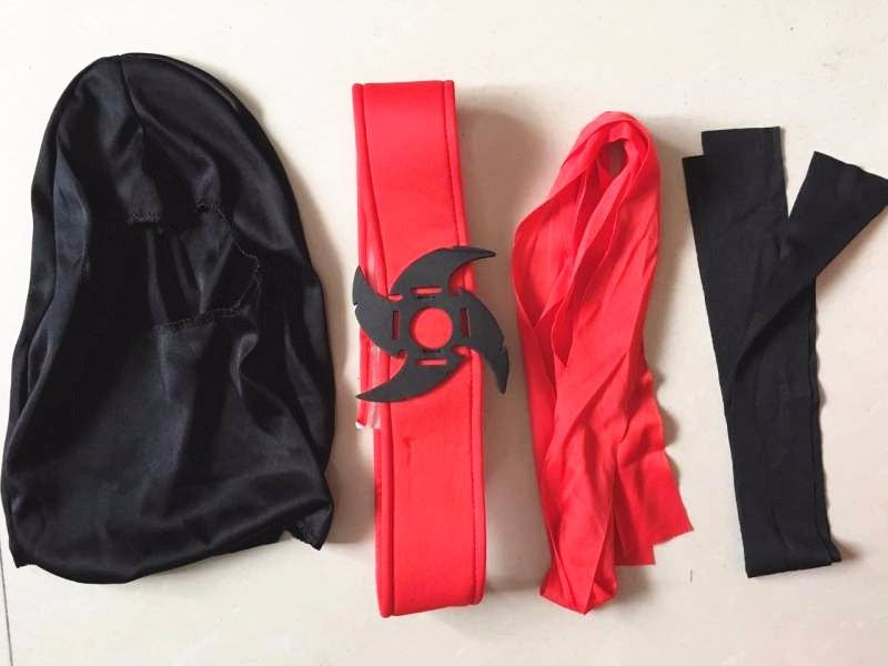 Black Ninja Warrior Kids Costume