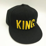 KING / QUEEN Embroidered Snapback Cap KING / QUEEN Embroidered Snapback Cap