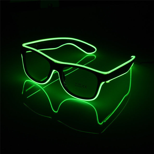 Flashing Luminescent LED Glasses