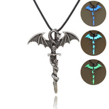 Glow In The Dark Dragon Sword Necklace Glow In The Dark Dragon Sword Necklace