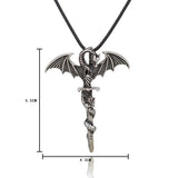 Glow In The Dark Dragon Sword Necklace Glow In The Dark Dragon Sword Necklace