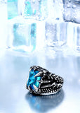 Dragon Claw Ring With Red/Blue/Black Stone Dragon Claw Ring With Red/Blue/Black Stone