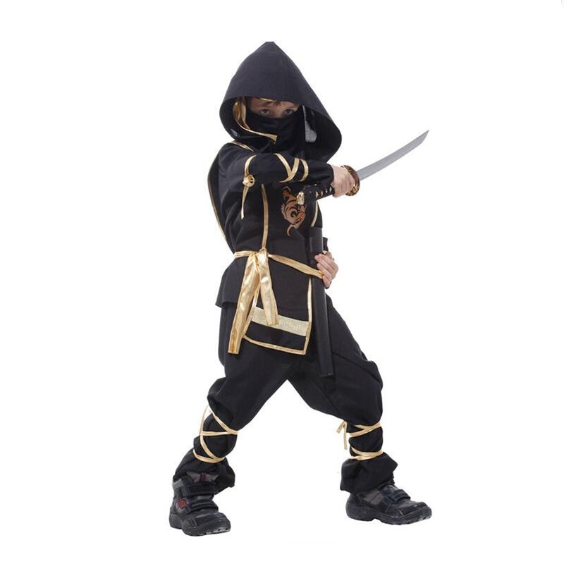 Hooded Ninja Kids Costume