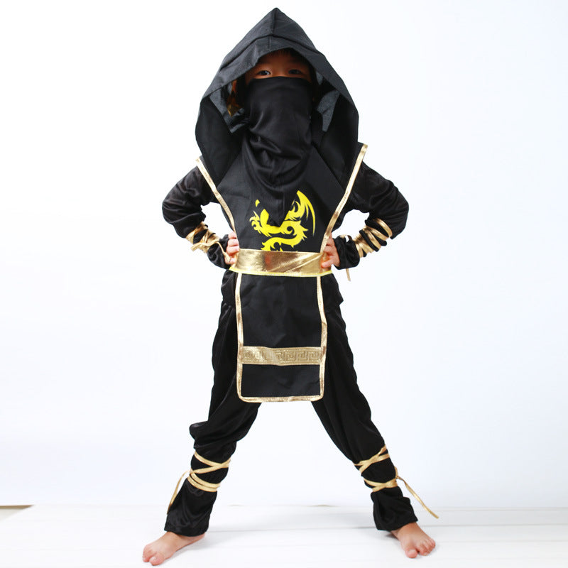 Hooded Ninja Kids Costume