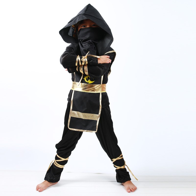 Hooded Ninja Kids Costume