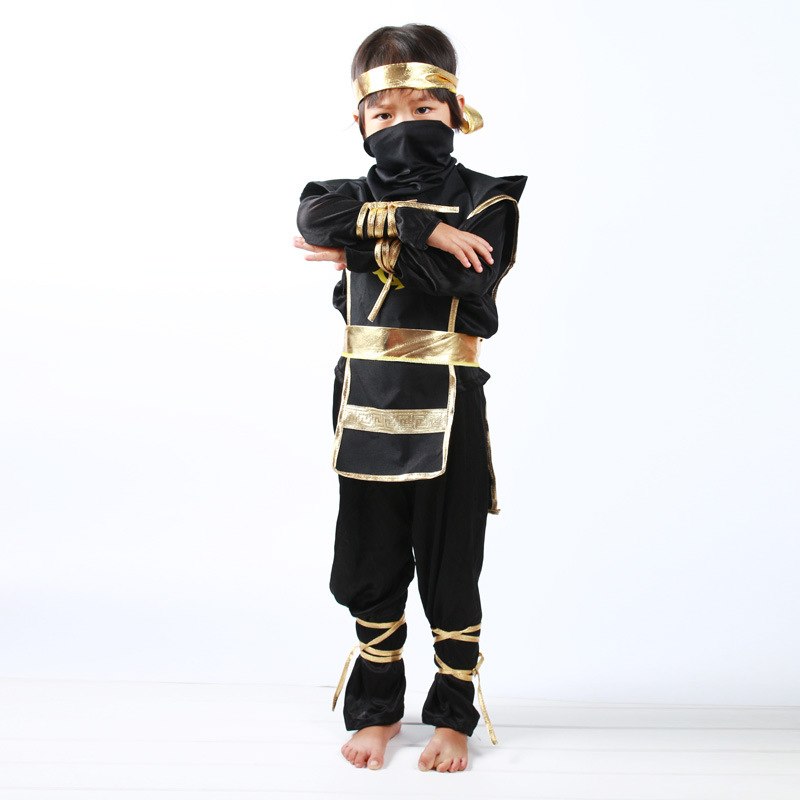 Hooded Ninja Kids Costume