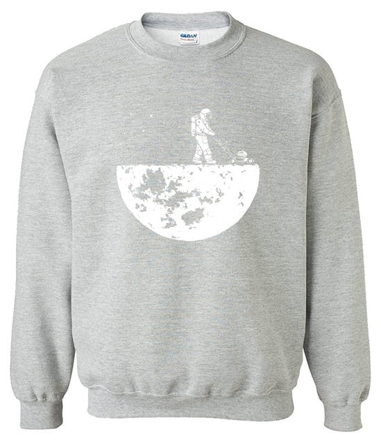 Astronaut Walking On The Moon Sweatshirt
