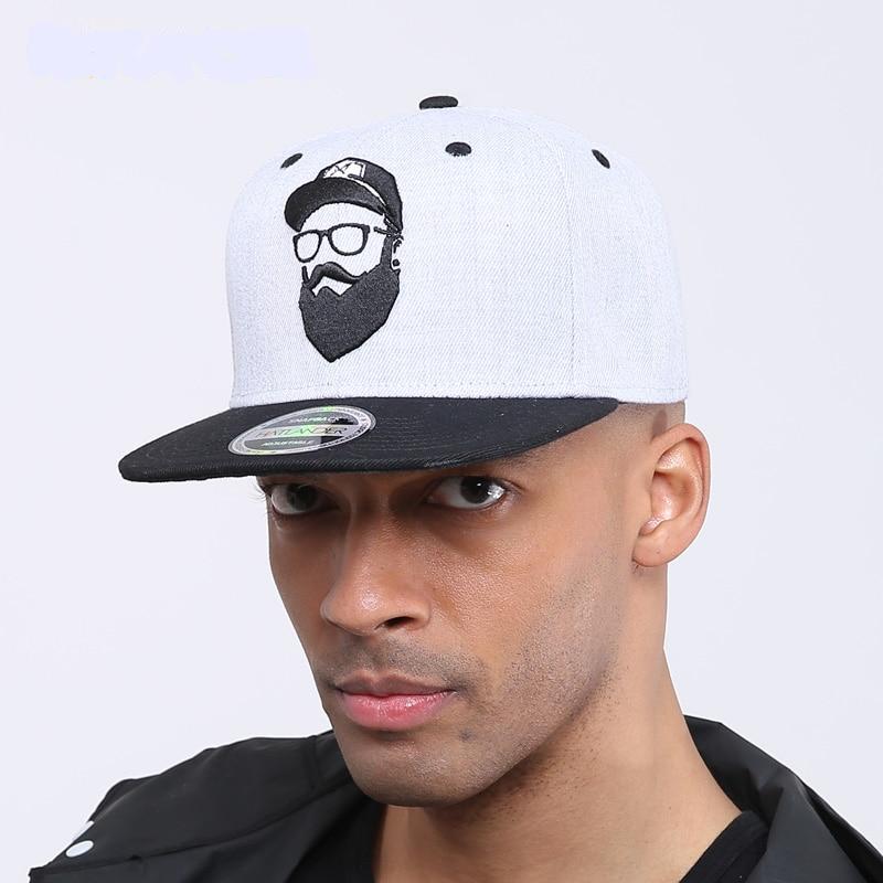 Original Grey Vintage Embroidery Character Snapback Cap