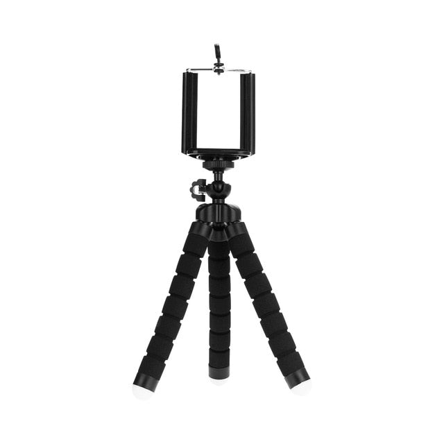 Flexible Camera Phone Tripod Stabilizer Travel Stand Holder