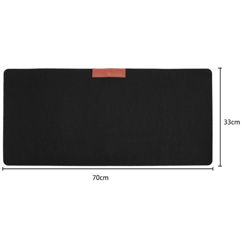 Large Office Computer Desk Mat Table Wool Felt Laptop Cushion Desk Mat Mousepad