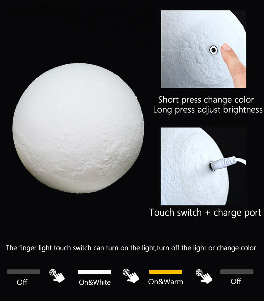Mystical Moon Lamp