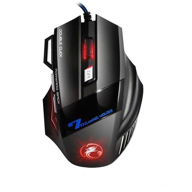 Wired Gaming Mouse 7 Button 5500 DPI Game Mouse