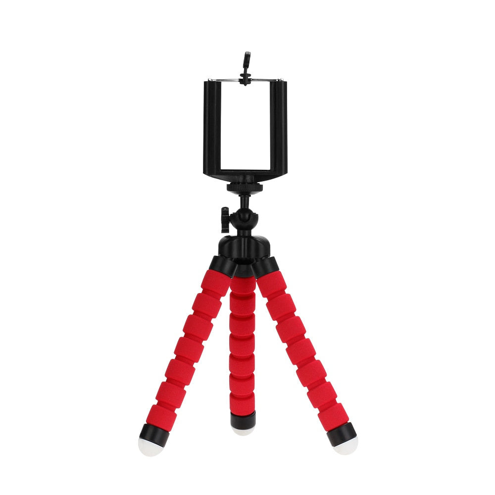Flexible Camera Phone Tripod Stabilizer Travel Stand Holder