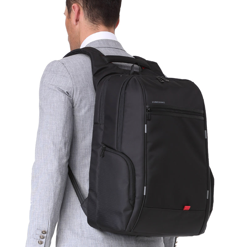 Kingsons Anti-theft USB Charging 15-17 inch Laptop Backpack Men