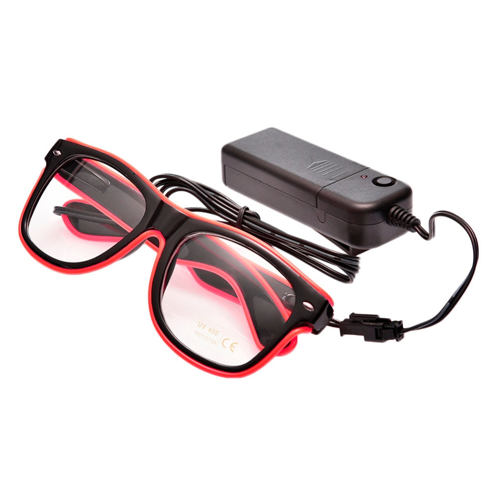Flashing Luminescent LED Glasses