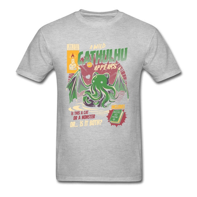 A Wild Cthulhu Appears T-Shirt