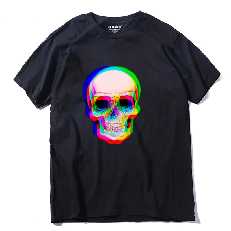 Men's 3D Skull T-Shirt