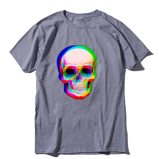 Men's 3D Skull T-Shirt