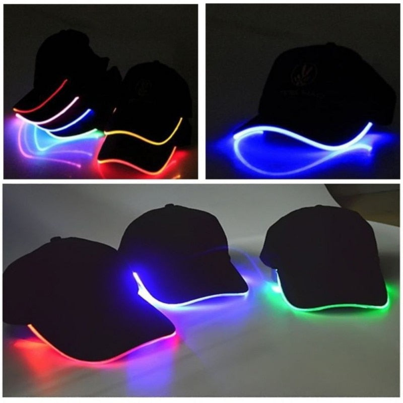 LED Light Up Baseball Cap