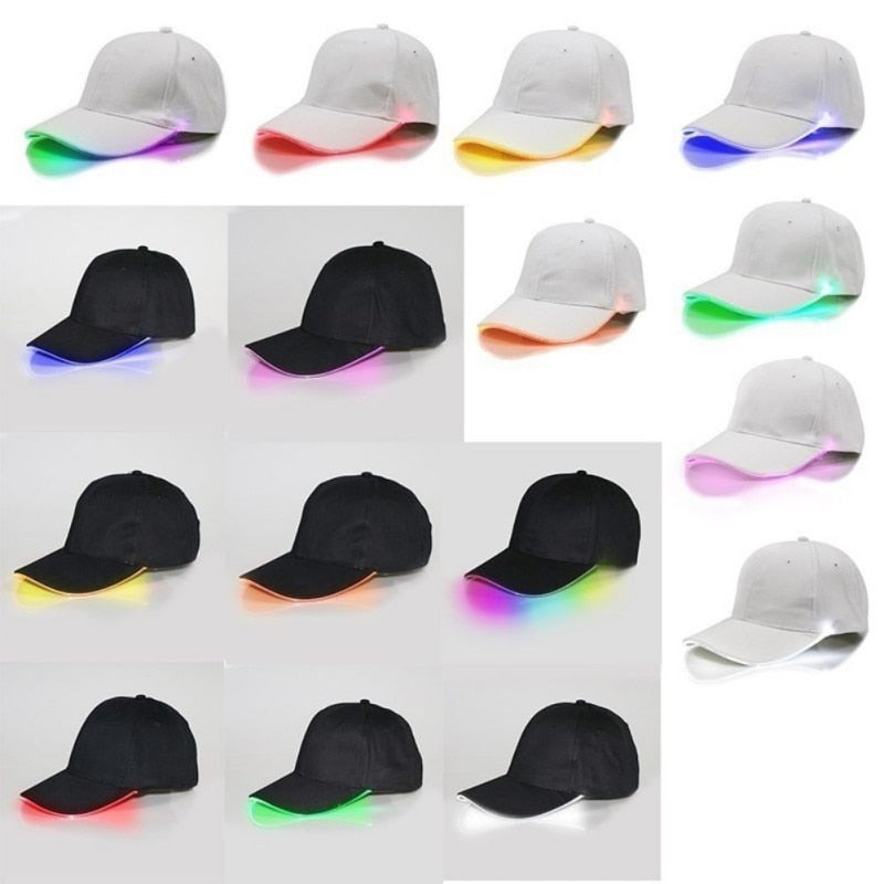 LED Light Up Baseball Cap