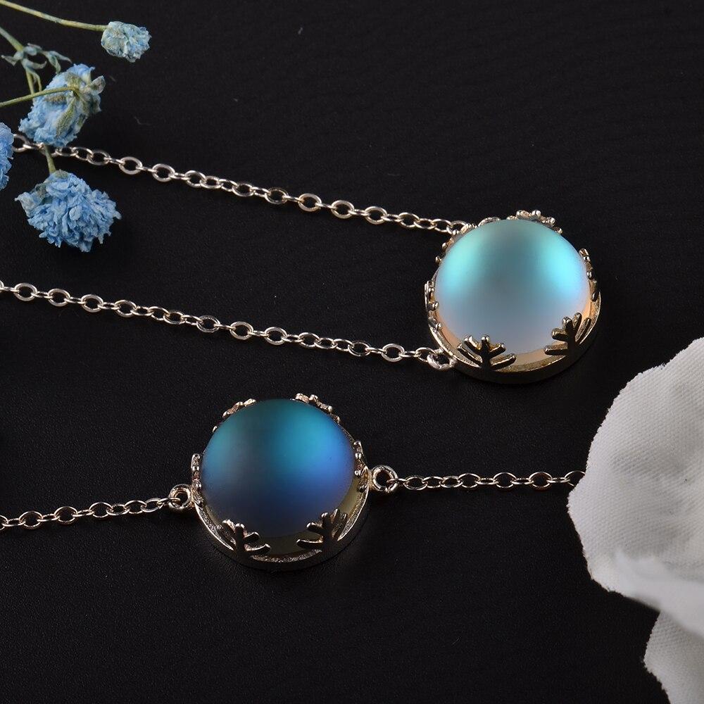 vintage aurora borealis crystal necklace