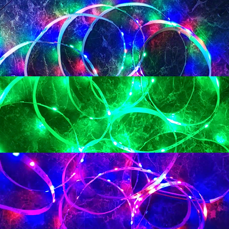 LED Strip Lights 2M/3M RGB Flexible USB Light