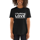 Accountant I Fucking Love Spreadsheets T Shirt | Accountant Tshirt | Accountant Unisex T-Shirt accountant accountants accounting shirts, accountant shirt, accountant t shirt