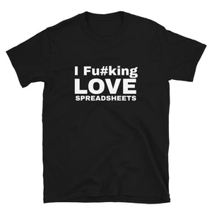 Accountant I Fucking Love Spreadsheets T Shirt | Accountant Tshirt | Accountant Unisex T-Shirt accountant accountants accounting shirts, accountant shirt, accountant t shirt