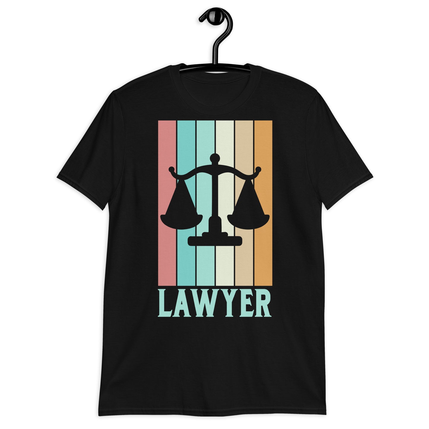 Lawyer Scales Of Justice Shirt | Lawyer Retro Tshirt | Lawyer In Training Unisex T-Shirt