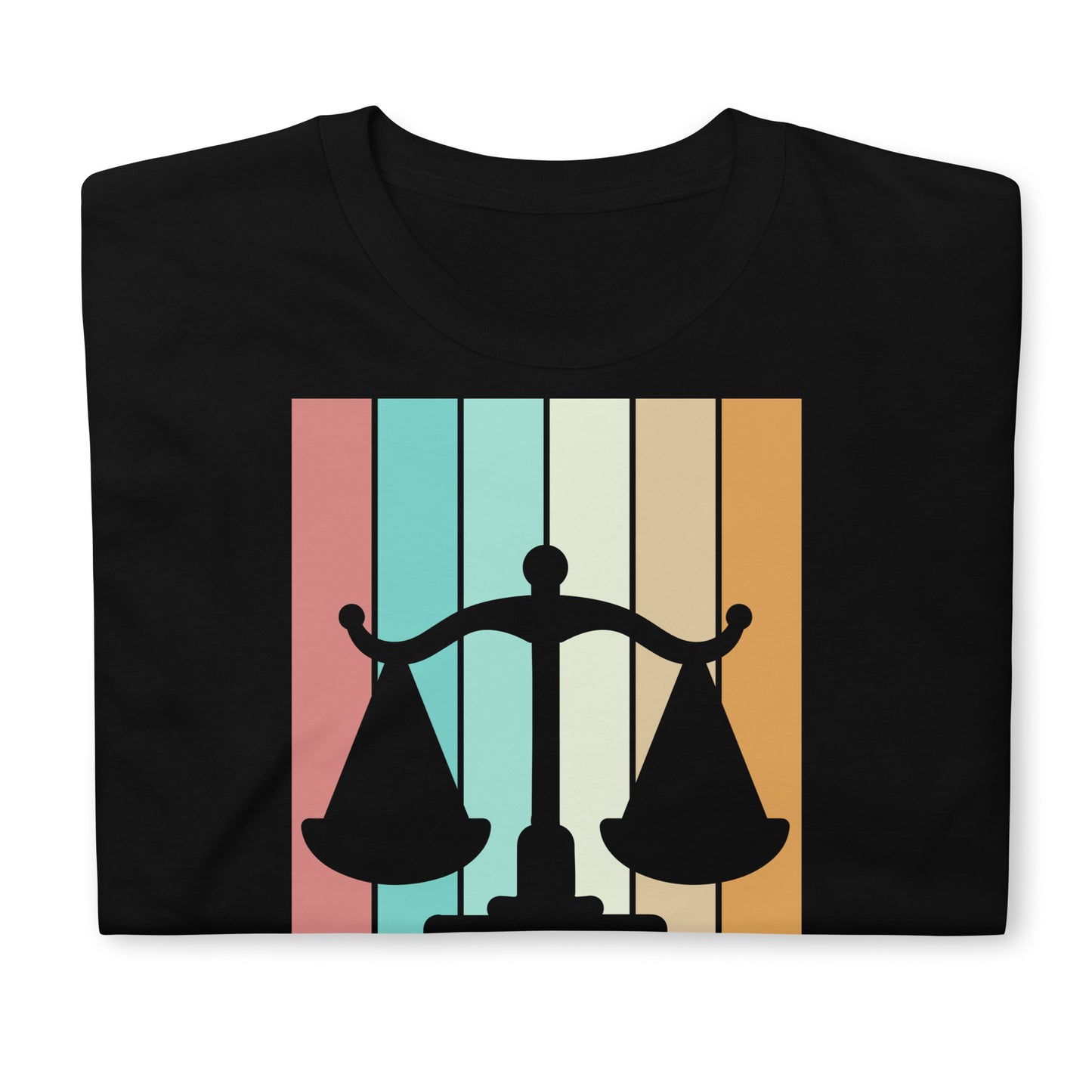 Lawyer Scales Of Justice Shirt | Lawyer Retro Tshirt | Lawyer In Training Unisex T-Shirt