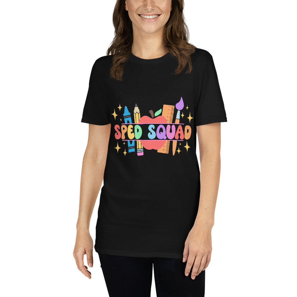 Special Education Teacher Shirts | SPED Squad | Special Education Teacher Gifts | Special Education Teacher Unisex T-shirt