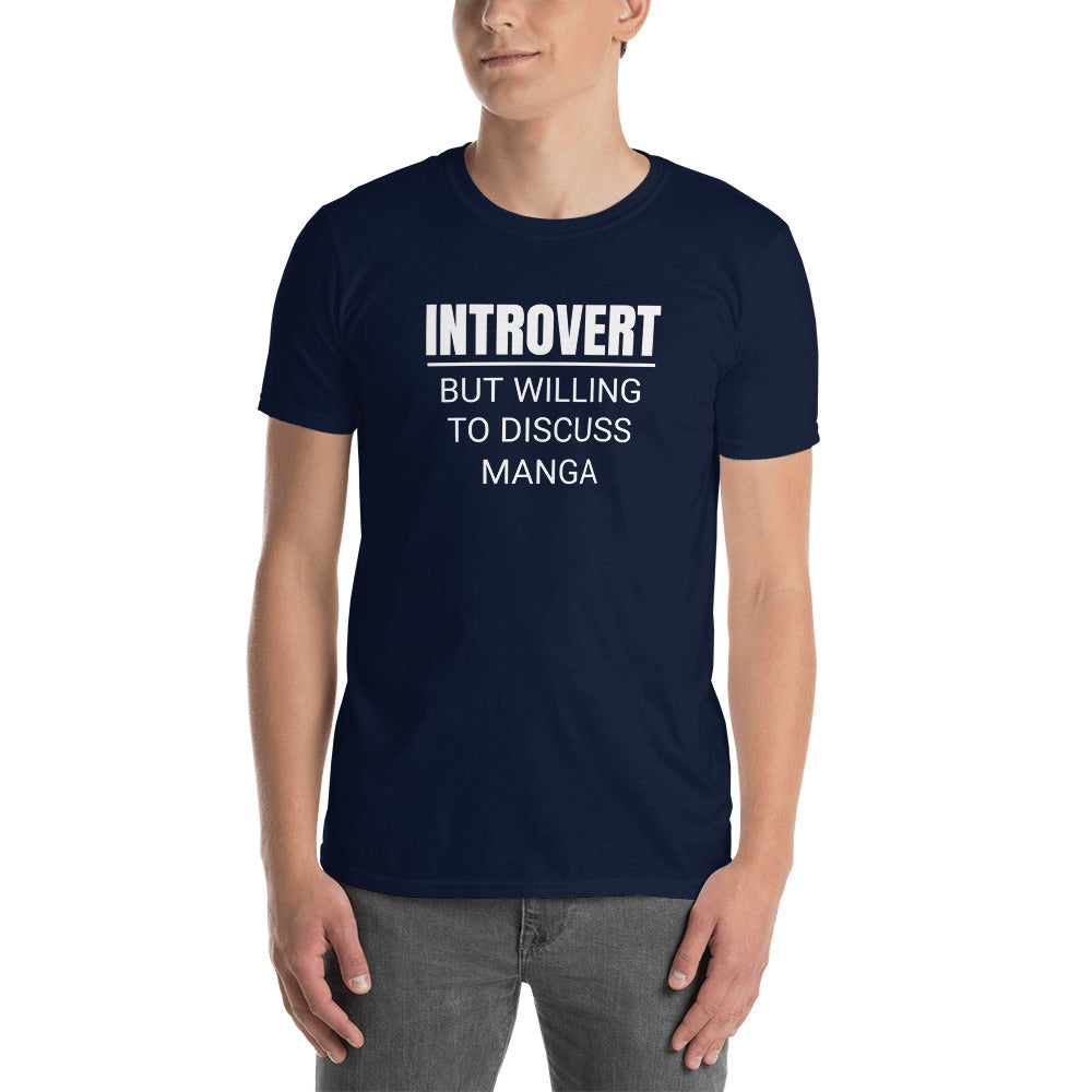Introvert But Willing To Discuss Manga Unisex T-Shirt