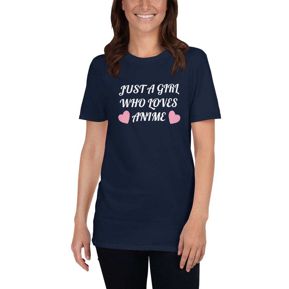 Just A Girl Who Loves Anime Unisex T-Shirt