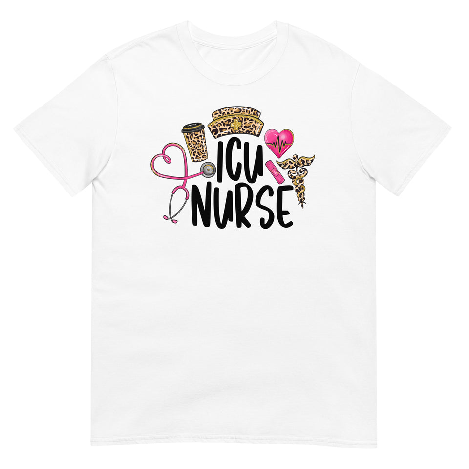 ICU Nurse Shirt | Intensive Care Unit Nurse Tshirt | ICU Nurse Unisex T-Shirt
