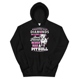 Whoever Said Diamonds Are A Girl's Best Friend Never Had A Pitbull Pink Unisex Hoodie Whoever Said Diamonds Are A Girl's Best Friend Never Had A Pitbull Pink Unisex Hoodie