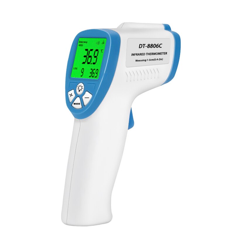 LCD Display Digital Infrared Forehead Electronic Thermometer