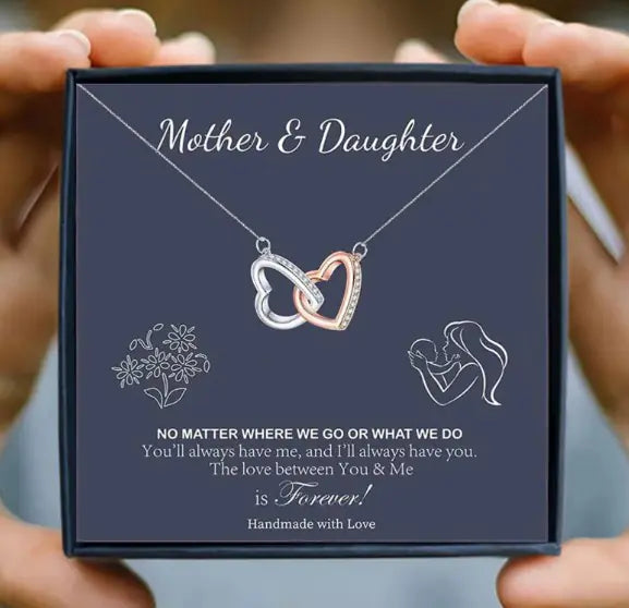 Cute Double Heart Necklace