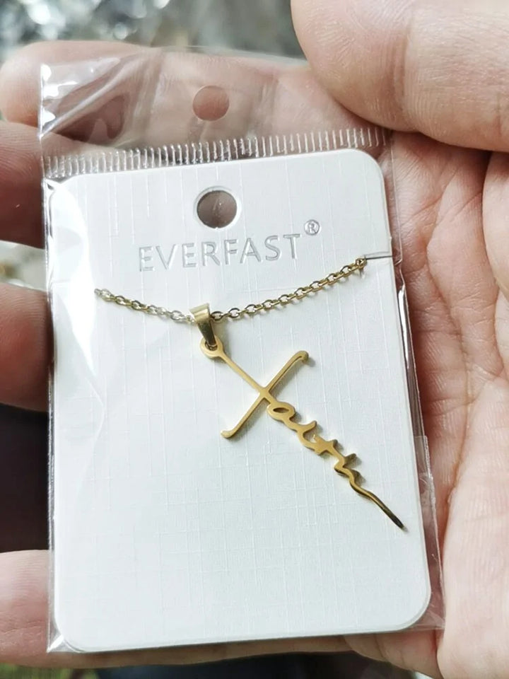 Jesus Faith Christian Necklace | Empowerment Faith Necklace