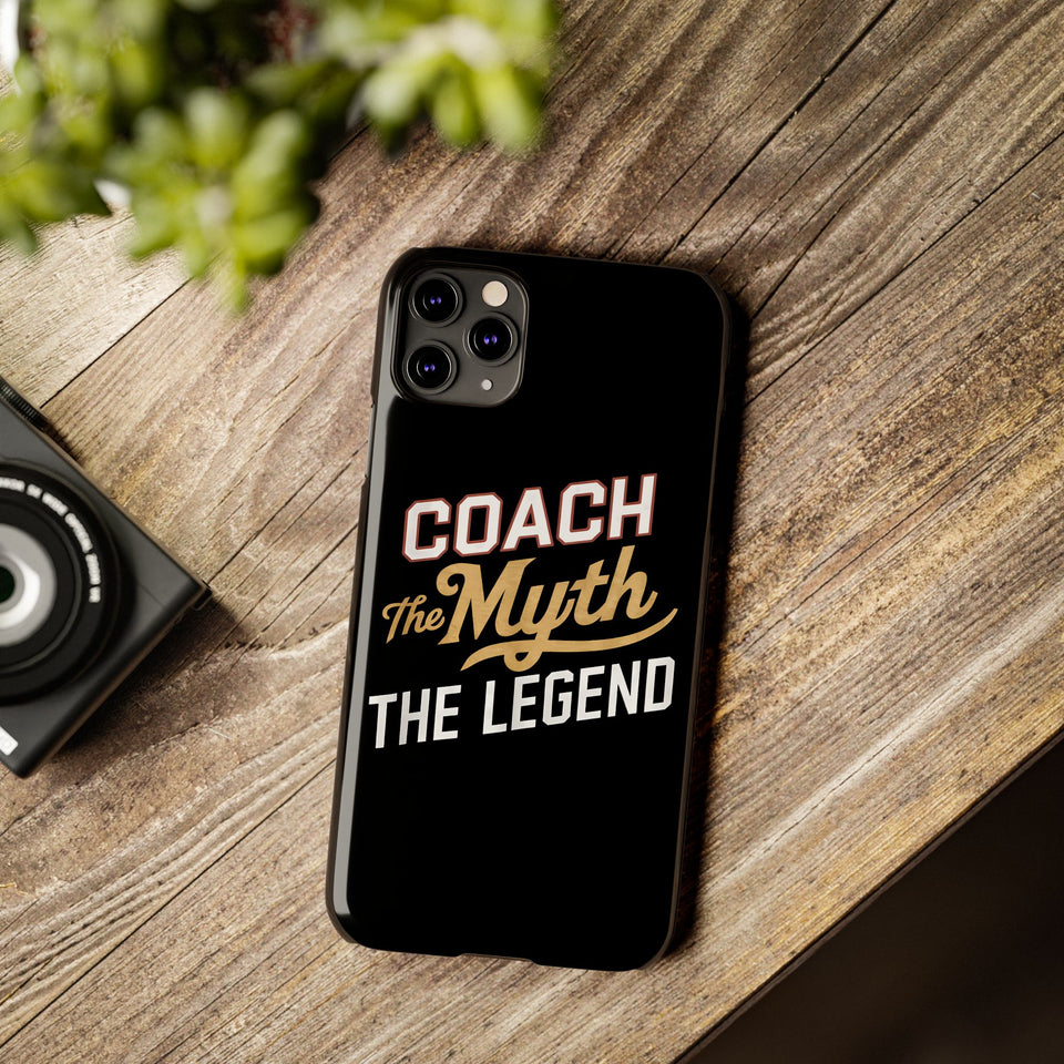Coach The Myth The Legend Slim iPhone Cases | Coach Gift iPhone Case
