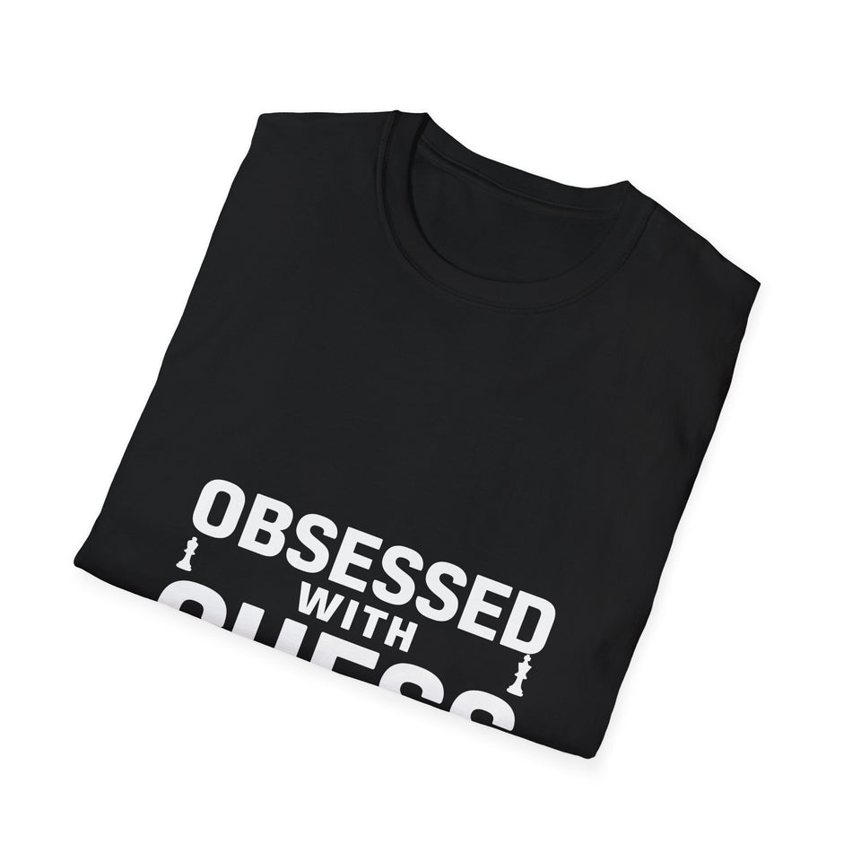 Obsessed With Chess Shirt | Awesome Chess Gifts | Chess Unisex T-Shirt