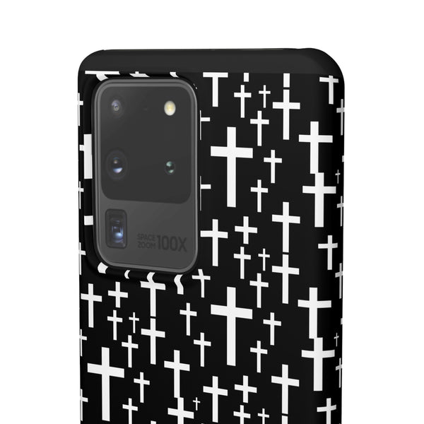 Faith In Jesus iPhone Christian Religion Phone Case | Faith Cross Phone Case | Christian Cross iPhone & Samsung Galaxy Snap Cases
