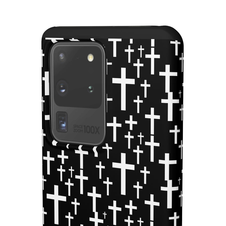 Faith In Jesus iPhone Christian Religion Phone Case | Faith Cross Phone Case | Christian Cross iPhone & Samsung Galaxy Snap Cases