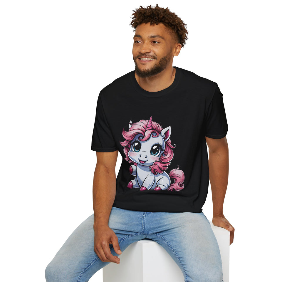 Cute Chibi Unicorn T-Shirt