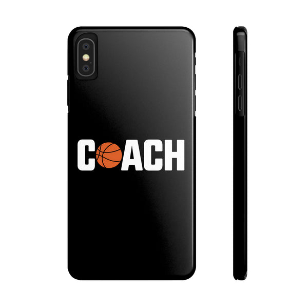 Premium Basketball Coach iPhone Case | Basketball Coach Gifts Slim Phone Cases