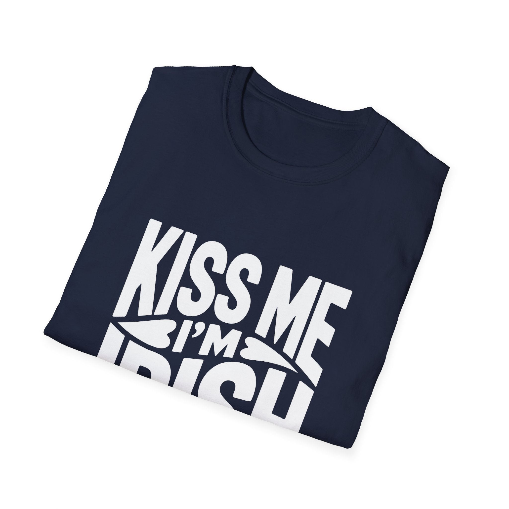 Kiss Me I'm Irish Ireland Graphic T-Shirt — St. Patrick's Day Irish Pride Tee