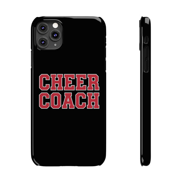 Premium Cheer Coach iPhone Case | Cheer Coach Gifts Slim Phone Cases
