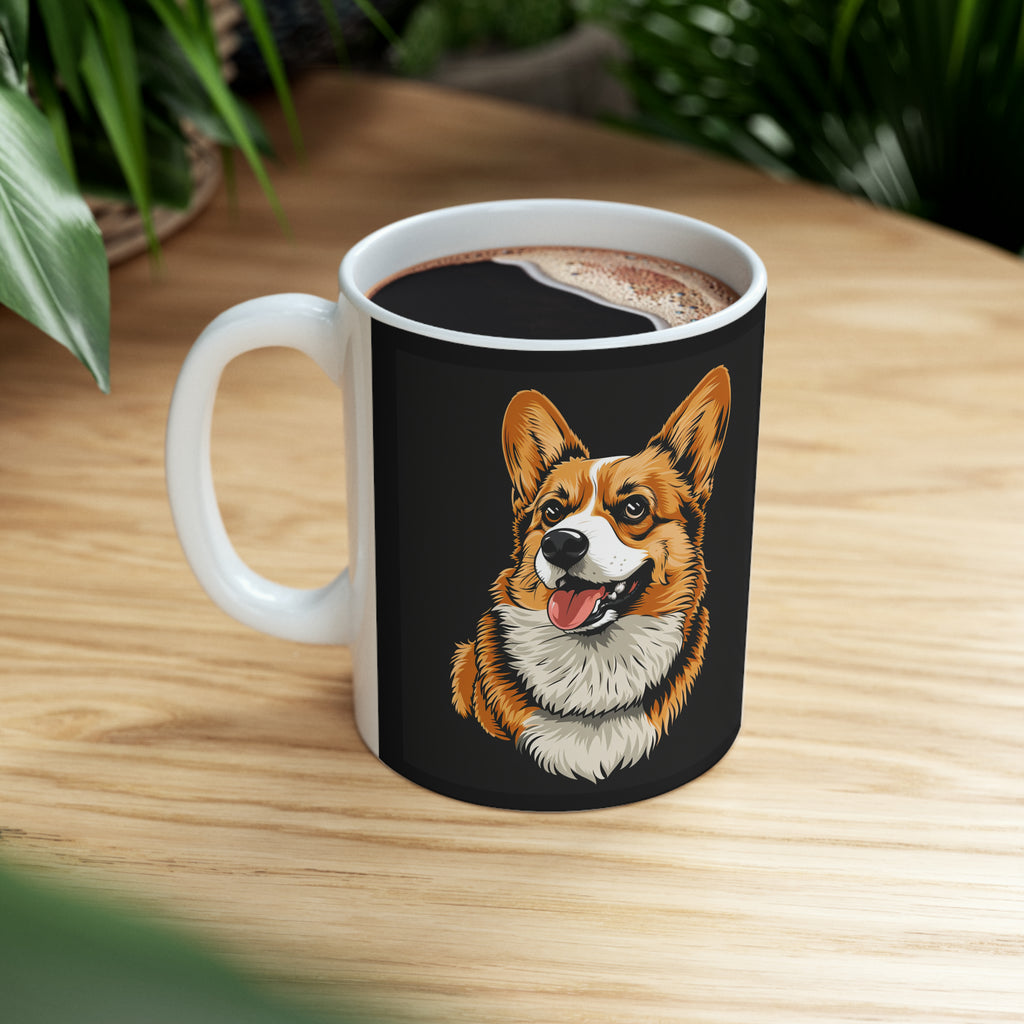 Cute Corgi Mug | Corgi Coffee Mug | Cute Corgi Gift | Funny Corgi Presents | Corgi Mug 1 11oz